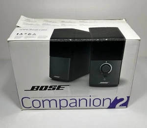 Bose Companion 2 Series III Multimedia Speaker System (354495-1100) Neu Open Box - Bild 1 von 9