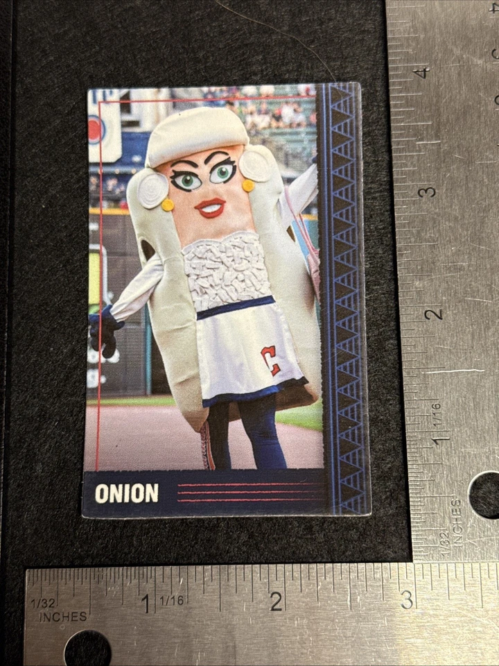 Cleveland Guardians Cebolla Hot Dog Corredor 2023 Mascota Imán 2.25x3.5 MLB Béisbol Foto 1 de 1