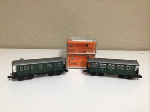 Arnold N 3055 3057 Langenschwalbacher Personenw. 1.Kl. u. Packw. DRG in OVP  TOP - Picture 1 of 16