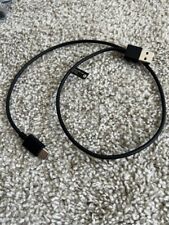 *LOT of 25* NEW HP USB-A Male to USB-C Male Cable-2 feet long (black color)