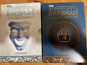 THE DRAMATIC WORKS OF WILLIAM SHAKESPEARE BBC (2 Boxset) - Foto 1 di 3