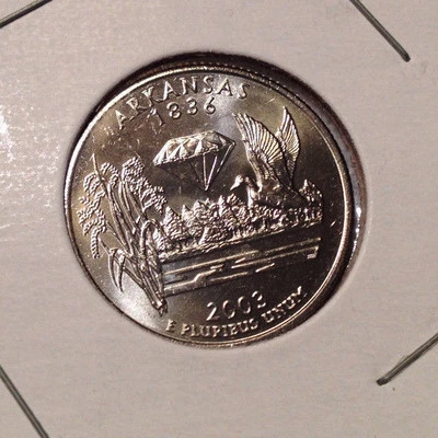 2003 P or D Arkansas 50 States Quarter  - Image 1 of 2