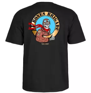 POWELL PERALTA Ripper Pilot Skateboard Tee Shirt - BONES BRIGADE™ T-Shirt - Picture 1 of 2