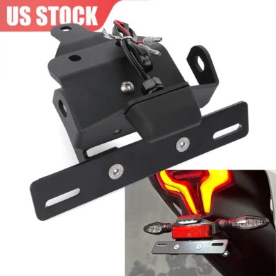 LED Fender Eliminator Kit License Plate Holder For CFMOTO 450SS 450SRS 2023-2025 - Image 1 of 4