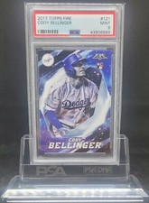 2017 TOPPS FIRE CODY BELLINGER SP RC #121 PSA 9 MINT DODGERS CUBS HOT!