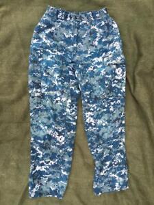 Genuine Issue US Navy Blue Digital Camouflage Naval Working Uniform NWU Trousers