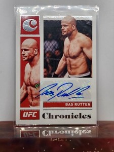2021 Panini Chronicles UFC Bas Rutten Auto Autograph #CS-BSR