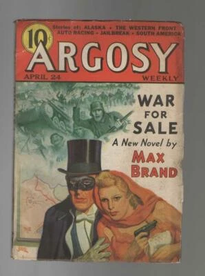 Argosy Weekly Apr 1937 V272  #4 F - Image 1 of 3