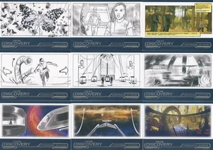 Star Trek Discovery Season 4 complete 11 card chase set "Storyboard Artwork" - Picture 1 of 4