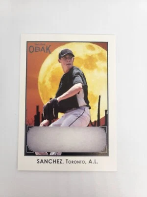 TEST PROTOYPE BLANK AUTO OBAK TRISTAR AARON SANCHEZ TORONTO BLUE JAYS BASEBALL ⚾ - Image 1 of 2