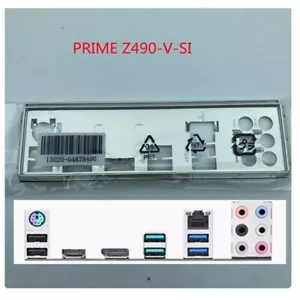 Nuovo PER ASUS PRIME Z490-V scheda madre scheda madre piastra posteriore scudo I/O - Foto 1 di 1