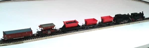 MÄRKLIN Konvolut H0 2 Loks 89 028 + 3029, 3 Kippwagon, 1 Schotterwagen, 1 Hochbo - Bild 1 von 8