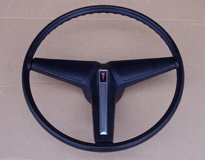 75 76 77 PONTIAC GRAND PRIX SJ FACTORY 3 SPOKE STEERING WHEEL 1975 1976 1977 - Picture 1 of 5
