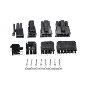 Mx3.0 Socket+Crimps Connector 2P-24P Straight/Curved Pin Male/Female Shell Kit - Picture 1 of 9