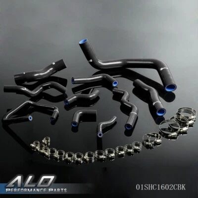 Fit For Nissan Silvia 200SX 240SX S13S14/S15 SR20DET Silicone Radiator Hose Kit - Image 1 of 4