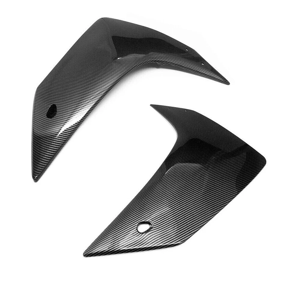Carenado del panel de cubierta del radiador delantero de fibra de carbono para Yamaha YZF R1 2007-2008 Foto 1 de 4
