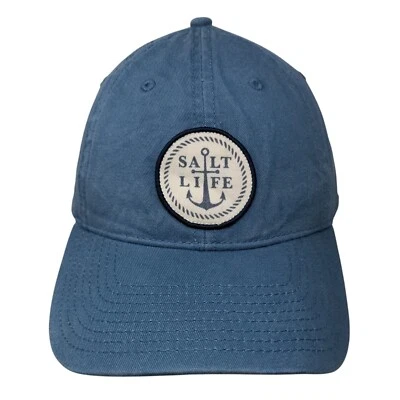 Salt Life Parche Ancla Sombrero Deslizable Azul OSFM Ajustable Vivo Salado Foto 1 de 4