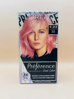 L'ORÉAL L´Oréal Préférence Vivid Colors 9.213 Melrose Rose Gold Haarfarbe