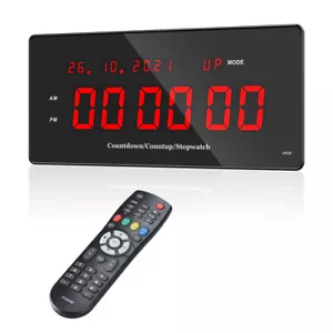 Seesii Gym Timer 2inch Stopwatch Workouts Timer Count Down/Up for Home Outdoor - Picture 1 of 11