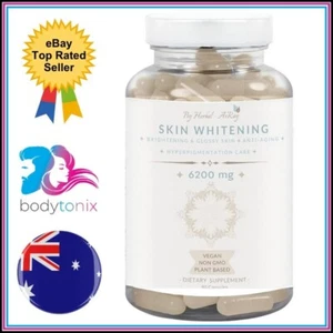 SKIN WHITENING GLUTATHIONE PILLS 3100mg Per Serve 100% Natural + Anti Aging 90C - Picture 1 of 9