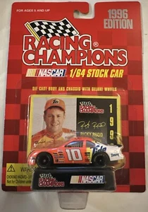 Racing Champions Stock Car #10 Ricky Rudd 1996 NASCAR Tide Ford Thunderbird 1:64 - Picture 1 of 6