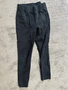 American Eagle Outfitters Leggings Size Medium Black Solid - Picture 1 of 5