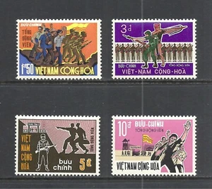 VIETNAM SCOTT 358 - JUEGO 361 MNH - EDICIÓN 1969 - MOVILIZACIÓN GENERAL - Imagen 1 de 2