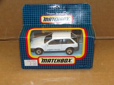 VINTAGE MATCHBOX MB-69 VOLVO 480ES ~ MINT IN OPEN BOX ! - Image 1 of 4