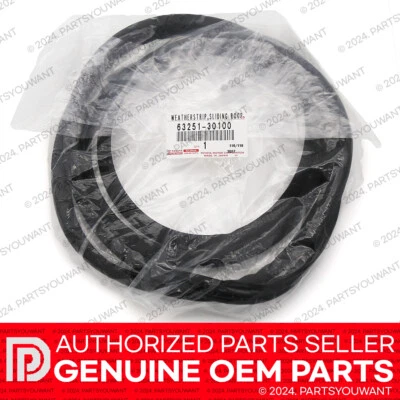 GENUINO Toyota Camry Lexus GS / ES OEM techo corredizo sello resistente al clima nuevo 63251-30100 Foto 1 de 3