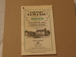 RARO-COLECCIONABLE-EDICIÓN LIMITADA~2008 ALMANAQUE DE AGRICULTORES VOL.191 - Imagen 1 de 6