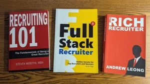 Recruiting Book Bundle Full Stack Recruiter Career Guide IT - Picture 1 of 2