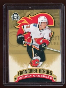 2018-19 OPC Coast to Coast Franchise Heroes Johnny Gaudreau/Jarome Iginla *S3096 - Bild 1 von 2