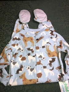 NUEVO CON ETIQUETAS Carters 5 perros pijama para dormir patas terrier garabato gran danés collie laboratorio - Imagen 1 de 6
