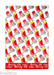 MU Kitchen Baumwolle Küche Geschirrtuch Liebe zum Ausblick Vögel - NEU - Bild 1 von 1