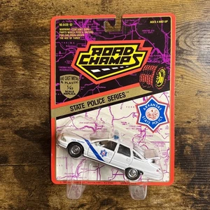 1993 Road Champs Police Series Arkansas State Police Diecast Car 1/43 Scale NEW - Picture 1 of 3