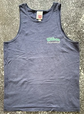 Vintage 90s Wilson Tank Top Sleeveless Men’s Large Beach Volleyball Tennis - Image 1 of 4