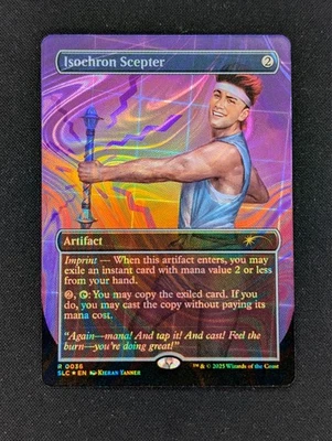 Isochron Scepter (Halo Foil) #0036, SLC, Secret Lair: An Encyclopedia of Magic - Image 1 of 2
