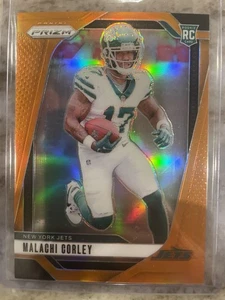 2024 Panini Prizm #369 Malachi Corley RC Orange Prizm Rookie /249 New York Jets - Picture 1 of 2