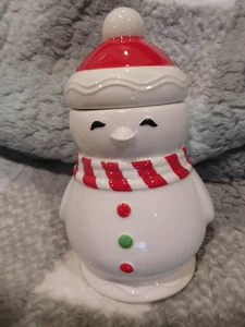 Slatkin & Co Bath & Body Works SCHNEEMANN Kerze Zimtstange ~ NEU - Bild 1 von 10