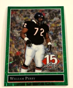 Carta Nazionale William Perry 2025 Foglia 15° Anniversario Green Lazer NSCC /6 - Foto 1 di 1