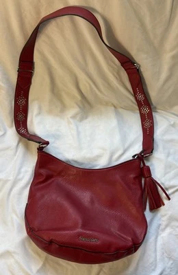 Franco Sarto Crossbody Shoulder Bag Red Boho Vintage Y2K - Image 1 of 4