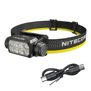 Nitecore HC75 UHE 3000 Lumen USB-C wiederaufladbare zoombare Arbeitsstirnlampe - Bild 1 von 11