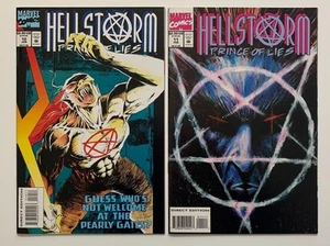 Hellstorm Prince of Lies #10 & #11 (Marvel 1993) 2 x VF/NM condition issues. - Imagen 1 de 2