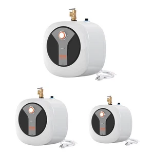 2.5/4/8 Gal Electric Hot Water Heater Mini Tank Compact 1400W Kitchen Sink - Picture 1 of 44