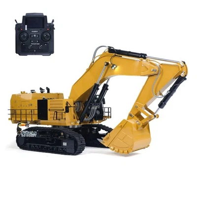 Excavadora Hidráulica RC 1/14 6015B Metal Control Remoto Excavadoras de Alta Resistencia Modelo Foto 1 de 4