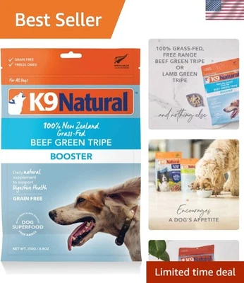 Topper de comida para perros con tripas verdes de res de 8,8 oz de origen ético para todas las etapas de la vida Foto 1 de 4