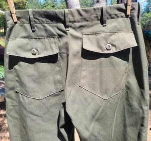 1979 Nomex Pants Wildland Firefighter Trowsers BUTTONS! - Picture 1 of 17