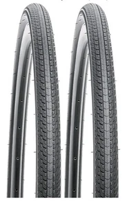 YUNSCM 2 Stück 700C Fahrradreifen 700x35C/37-622 und Schwerlastschläuche - Bild 1 von 7