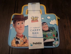 Pebble Gear DISNEY TOY STORY NEOPRENE 7” TABLET CARRY CASE Zippered NEW - Picture 1 of 5