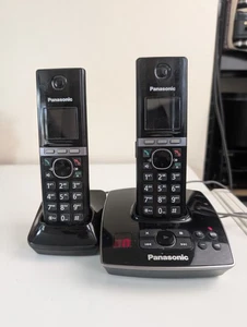Panasonic KX-TG8061E set telefono fisso cordless doppio con segreteria telefonica - Foto 1 di 12